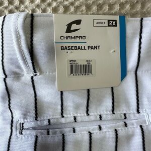 Champro Men's White Baseball Pants